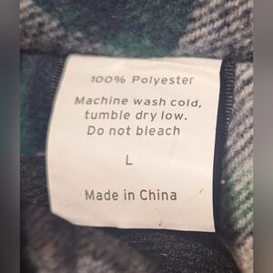 Lrg Plaid Dog Jacket